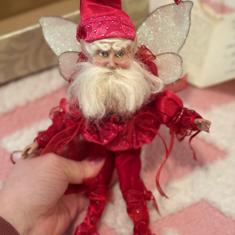 Mark Roberts Red and White Holiday Decor Figure